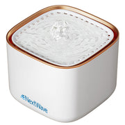 Dispenser apa automata fantana pentru pisici si caini NextWave®, cu purificare si filtrare prin carbune activ, ultra-silentioasa, Capacitate 3L, USB, Auriu