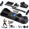 Placa Pilates multifunctionala 6-in-1 NextWave®, antrenament corporal complet si sculptare abdomene, functie rebound, afisaj inteligent cu cronometru si numaratoare, din polipropilena PP, pliabila si portabila, pentru fitness acasa, Negru