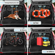 Husa auto portbagaj de protectie si transport animale NextWave®️, caini si pisici ofera protectie sporita, universala, taxi, ride sharing, impermeabila, antialunecare, pentru utilizare intensa, neagra