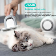 Masina De Tuns Animale, Caini, Pisici NextWave®, Aspirator 5 in 1 pentru toaletarea animalelor de companie si materiale textile, 6 marimi pentru tuns, Usor de Utilizat, Zgomot Redus