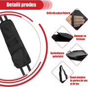 Set 2 huse laterale depozitare auto NextWave®️, organizatoare cu plasa si buzunare multiple pentru accesorii, montaj universal pe scaune, prindere elastica rezistenta, material durabil, dimensiuni 58,2×14×7,9 cm