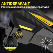 Compresor auto portabil NextWave 12V, manometru digital, 150 PSI, galben-negru