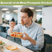 Set 12 Caserole Alimentare din sticla NextWave®️ Capace Etanse, Depozitare Frigider si Congelator, Potrivite pentru Microunde, Fara BPA, Organizare Bucatarie, Inchidere cu 4 Clipsuri, Usor de Curatat, Transparent, Roz