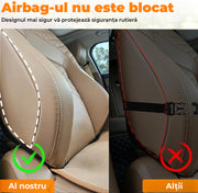 Husa spatar scaun auto NextWave®️, husa protectoare impermeabila pentru scaune, tava pliabila tip masa pentru tableta sau gustari, 9 buzunare multifunctionale pentru sticle, jucarii si accesorii, montaj universal, design durabil si usor de curatat