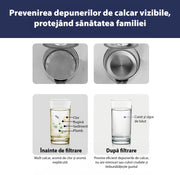 Set 2 cartuse de schimb NextWave® pentru filtru de apa de robinet, 8 etape de filtrare, carbon activ, capacitate 3000 L/cartus – elimina clorul, plumbul si metalele grele, imbunatateste gustul apei