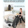 Aparat Pilates Reformer pliabil NextWave®️, antrenament complet pentru acasa, rezistenta dubla cu 4 arcuri si 5 corzi, jump board inclus, bara reglabila in 4 pozitii, cadru din otel carbon, sarcina maxima 181,4 kg, 231,9 cm, Negru