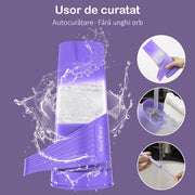 Mini Blender Electric NextWave™, Portabil, Multifunctional, Auto-curatare, Autonomie Mare, Baterie reincarcabila 4000mAh, Smoothie, legume si fructe, Milk shake, Fresh, 460 ml, 6 Lame 3D, mov