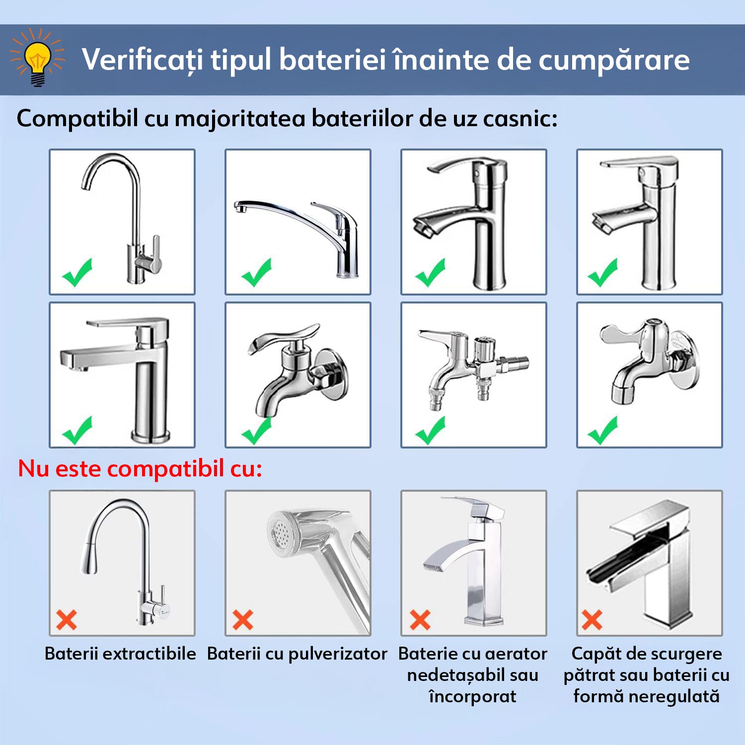 Filtru de apa pentru robinet NextWave®, cu display LED si cartus din carbon activ, reduce clorul, plumbul si metalele grele, imbunatateste gustul apei, instalare rapida, compatibil cu robineti standard 19, 5–23, 5 mm, Gri Mat