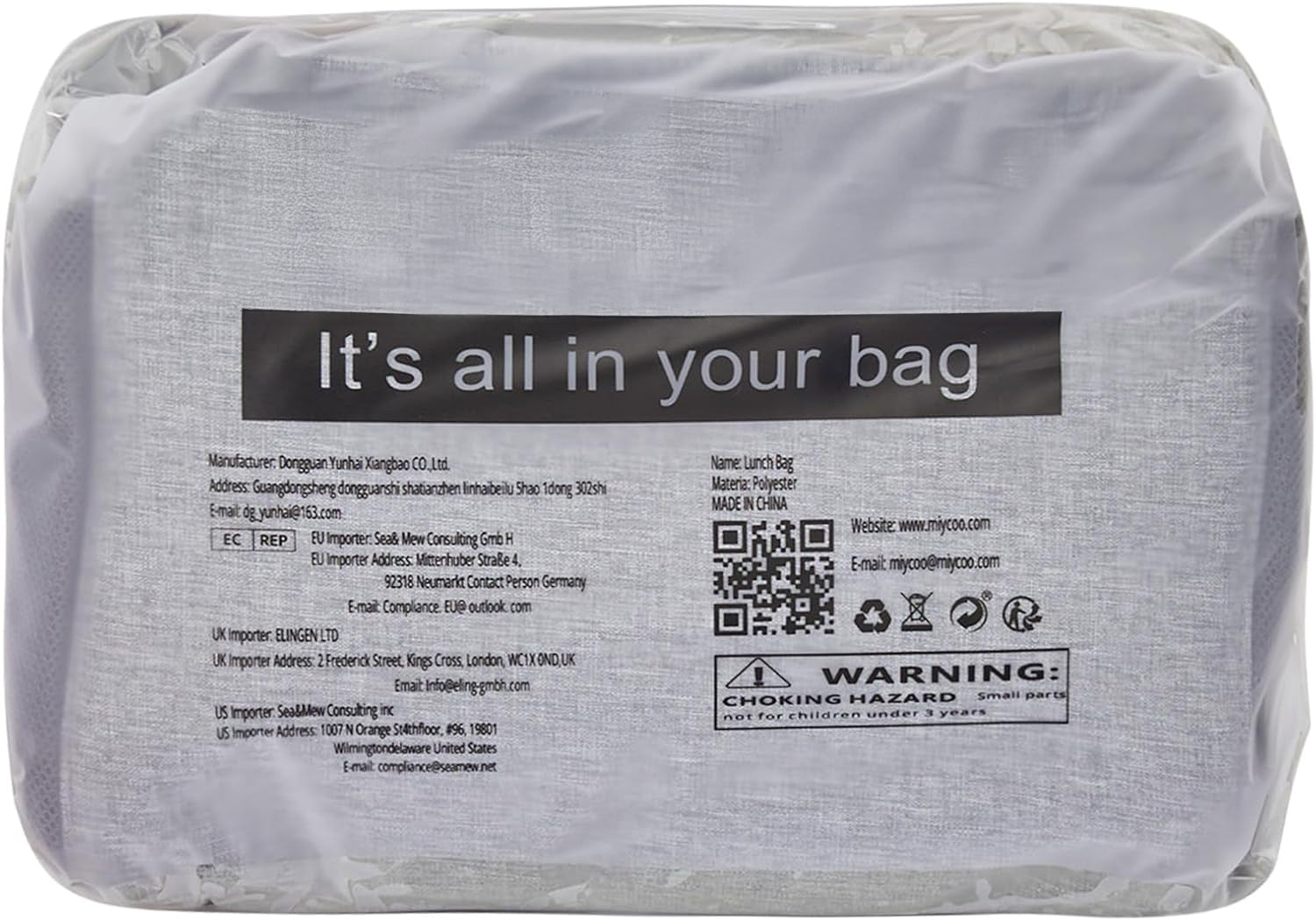 Geanta termoizolanta pranz 15L NextWave® – dublu compartiment stratificat, impermeabila si anti-scurgeri, material Oxford rezistent cu interior PEVA, pastreaza alimentele si bauturile reci sau calde, ideala pentru birou, picnic si calatorii, Gri