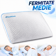 Pernă pentru dormit NextWave Spumă cu memorie cu gel ventilat Confort fermitate medie pentru somn odihnitor