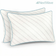 Set 2 perne pentru dormit NextWave Spumă cu memorie ajustabilă Confort personalizat pentru somn odihnitor 70x50 cm