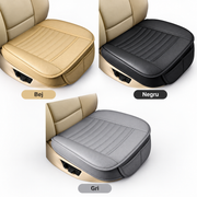 Husa scaun auto NextWave®️, universala, 53 x 53 cm, protectie pentru sezut scaun fata, piele PU, design elegant cu buzunar pentru depozitare, anti-alunecare