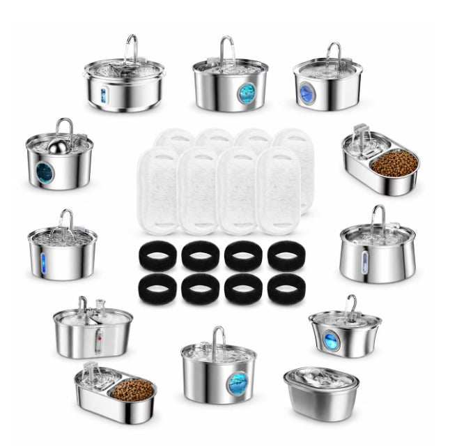 Set 4 Filtre pentru Dispenser Apa Automat NextWave™, Compatibil cu model D9, Purificare, Ionizare, Carbon activ