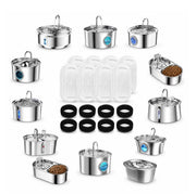 Set 4 Filtre pentru Dispenser Apa Automat NextWave™, Compatibil cu model D9, Purificare, Ionizare, Carbon activ