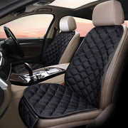 Husa scaun auto fata NextWave®️, universala, masina personala, taxi, ride sharing, potriveste autoturisme si SUV, baza antiderapanta, buzunar frontal pentru depozitare, compatibila cu airbag lateral, material catifea moale, Negru