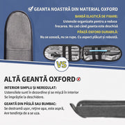 Set tacamuri de calatorie NextWave, reutilizabil si ecologic, husa din panza Oxford cu fermoar si benzi de fixare, include cutit friptura, recipiente condimente si pai, din otel inoxidabil, pentru camping, picnic si munca, set 10 piese, argintiu