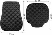 Husa scaun auto fata NextWave®️, universala, masina personala, taxi, ride sharing, potriveste autoturisme si SUV, baza antiderapanta, buzunar frontal pentru depozitare, compatibila cu airbag lateral, material catifea moale, Negru