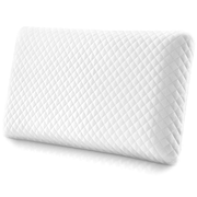 Perna ortopedica pentru dormit NextWave®️, Spuma cu Memorie cu gel ventilata, 2 zone termice, Ergonomica pentru Gat si Suport Cervical, Husa detasabila lavabila, Ideala pentru dormitul lateral, spate sau stomac