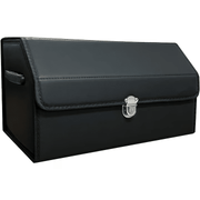 Organizator portbagaj auto Premium NextWave®️, Multifunctional, Pliabil, Rezistent, Manere Laterale, Prindere cu catarame, 2 compartimente mari, 53x31x30 cm