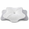 Fata de Perna pentru Perna Ortopedica NextWave®, Husa Detasabila Lavabila, Compatibila 60x40 cm, pentru Spuma cu Memorie si Suport Cervical, Material Hipoalergenic, Respirabil, Protectie Igienica, Alb