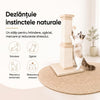 Ansamblu de joaca pentru pisici NextWave®, stalp pentru ascutit ghearelor, bila suspendata, confectionat din sisan natural rezistent la zgarieturi, inaltime mare de 81cm pentru protectia mobilierului, bej