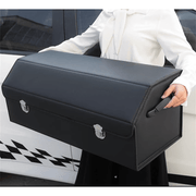 Organizator portbagaj auto Premium NextWave®️, Multifunctional, Pliabil, Rezistent, Manere Laterale, Prindere cu catarame, 3 compartimente mari, 75x31x30 cm