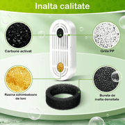 Set 12 filtre de rezerva pentru dispenser de apa tip adapator fantana pentru pisici si caini NextWave®️, purificare, elimina eficient impuritatile si firele de par, carbon activ, 6 filtre de bumbac si 6 bureti prefiltranti