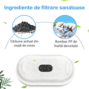 Set 4 Filtre pentru Dispenser Apa Automat NextWave™, Compatibil cu model D9, Purificare, Ionizare, Carbon activ