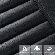 Husa scaun auto NextWave®️, universala, 53 x 53 cm, protectie pentru sezut scaun fata, piele PU, design elegant cu buzunar pentru depozitare, anti-alunecare