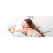 Perna ortopedica pentru dormit ajustabila NextWave®️, Spuma cu Memorie cu gel Maruntita pentru Gat si Suport Cervical, 2 Zone de Confort, Husa lavabila, Ideala pentru dormitul lateral, spate sau stomac, 70x50 cm