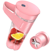 Mini Blender Electric NextWave™, Portabil, Multifunctional, Auto-curatare, Autonomie Mare, Baterie reincarcabila 4000mAh, 460 ml