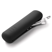 Organizator pensule machiaj pentru calatorii, din silicon anti-cadere, portabil, elegant, usor, inchidere cu magnet, portfard pentru cosmetice, rezistent la apa, 21x6x4 cm