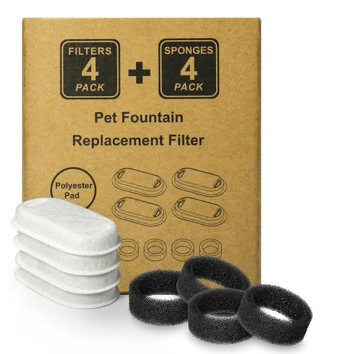 あいう Set 4 Filtre pentru Dispenser Apa Automat NextWave™, Compatibil cu mod