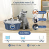Fantana Apa Pisici si Caini NextWave®, Dispenser Automat cu fereastra mare pentru nivelul apei, purificare si filtrare prin carbune activ, otel inoxidabil 304, ultra-silentiosa, USB, adaptor priza, capacitate 3.2L